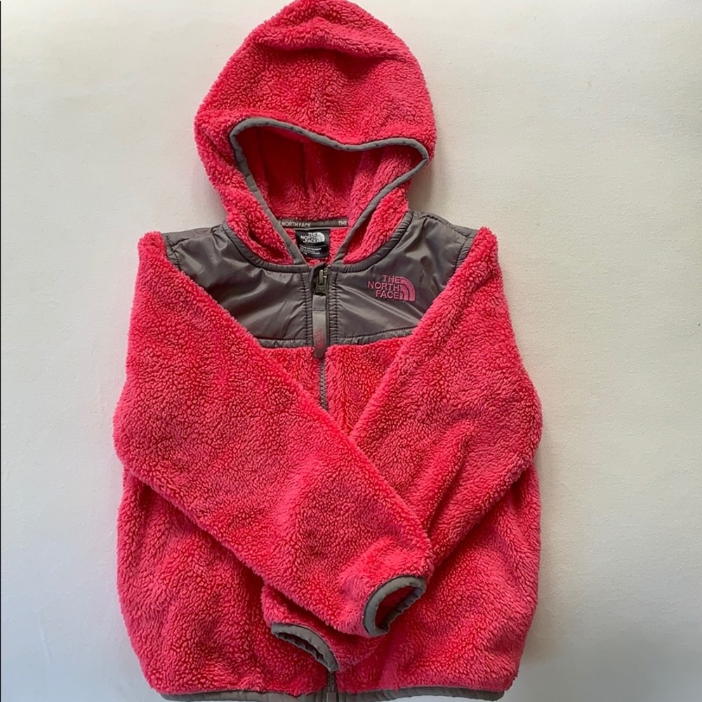 The North Face Fleece Pink Jacket size 4T girls